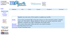 Tablet Screenshot of community.ibobjects.com